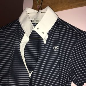 designer short sleeved polo shirt